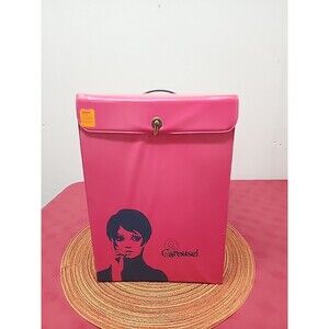 Vintage Carousel Wig #993 Suddenly W Hot Pink Twiggy Case 1960s Mid Mod Gogo